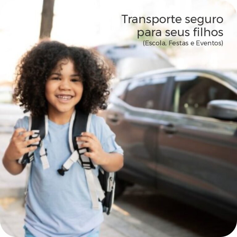 blindcar-Transporte seguro para seus filhos